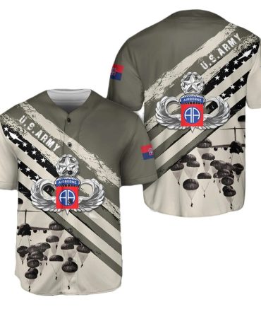 Us Army Airborne Paratrooper Jersey - Military Pride Apparel For Veterans & Supporters