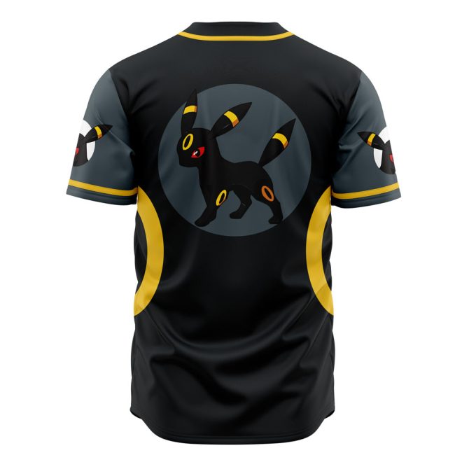 Stylish Umbreon Baseball Jersey - Premium Anime Fan Apparel For Gamers & Collectors - Image 2