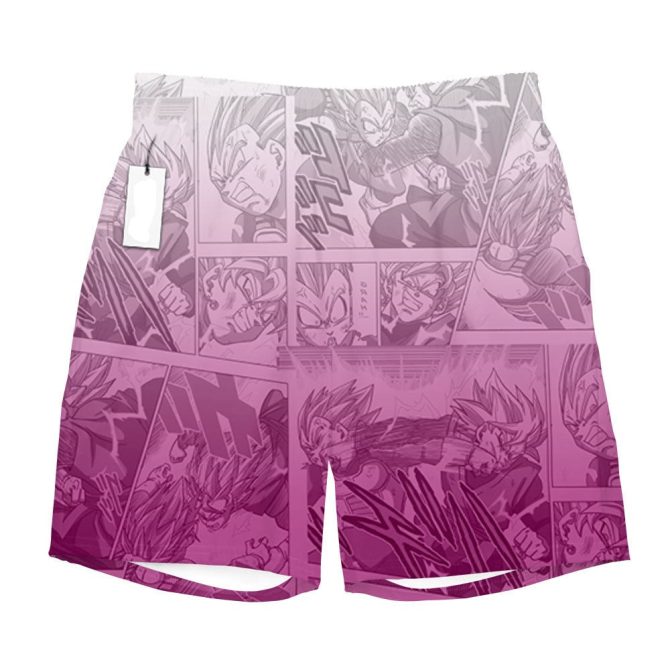 Vegeta Anime Swim Shorts - Stylish & Comfortable Beachwear For Fans - Image 3