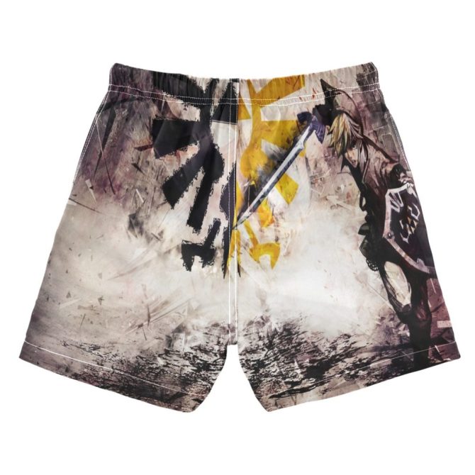 Epic Warrior Graphic Swim Shorts For Men - Stylish & Comfortable Beachwear - Image 2
