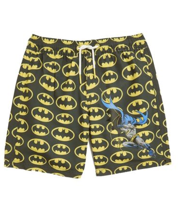 Batman Logo Swim Trunks – Cool & Comfy Beachwear For Superhero Fans