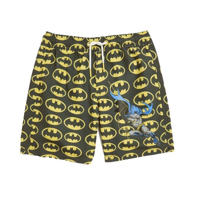 Batman Logo Swim Trunks – Cool & Comfy Beachwear For Superhero Fans