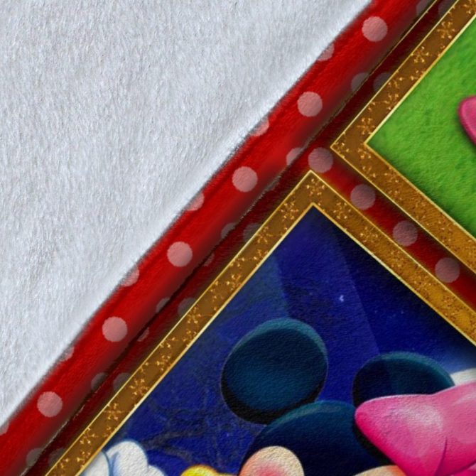 Cozy Minnie Mouse Fleece Blanket For Kids - Colorful, Soft & Warm Throw For Bedroom Decor - Image 5