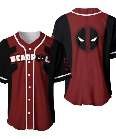 Deadpool Baseball Jersey - Comic-Inspired Sportswear For Fans - Unisex