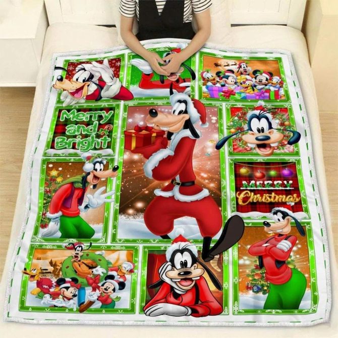 Cozy Christmas Blanket With Goofy & Friends – Festive Holiday Throw For Kids & Adults - Image 5