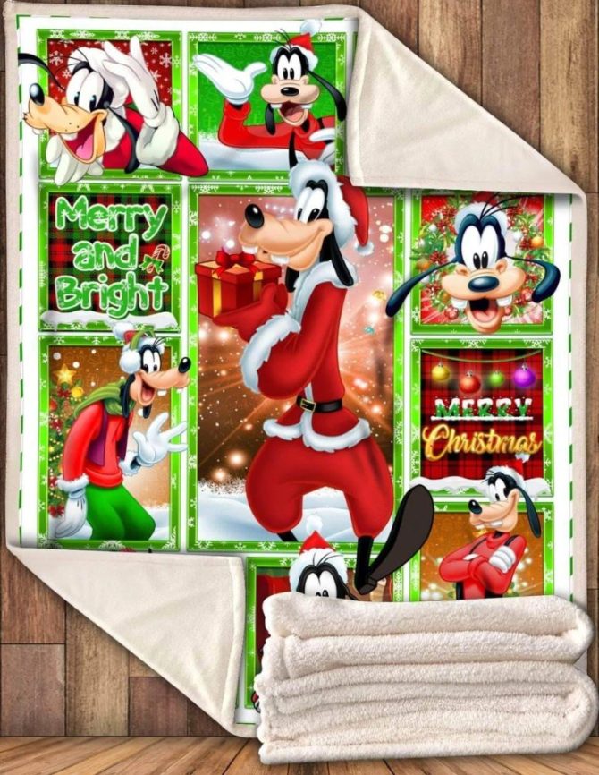 Cozy Christmas Blanket With Goofy & Friends – Festive Holiday Throw For Kids & Adults - Image 4