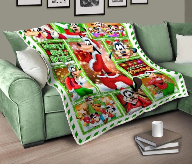 Cozy Christmas Blanket With Goofy & Friends – Festive Holiday Throw For Kids & Adults - Image 3