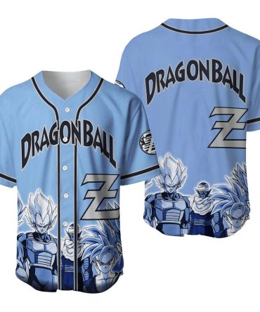 Dragon Ball Z Baseball Jersey – Stylish Anime Fan Apparel For Ultimate Comfort