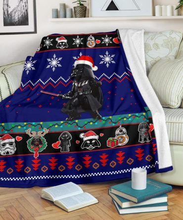 Cozy Star Wars Christmas Throw Blanket - Perfect Holiday Gift For Fans!