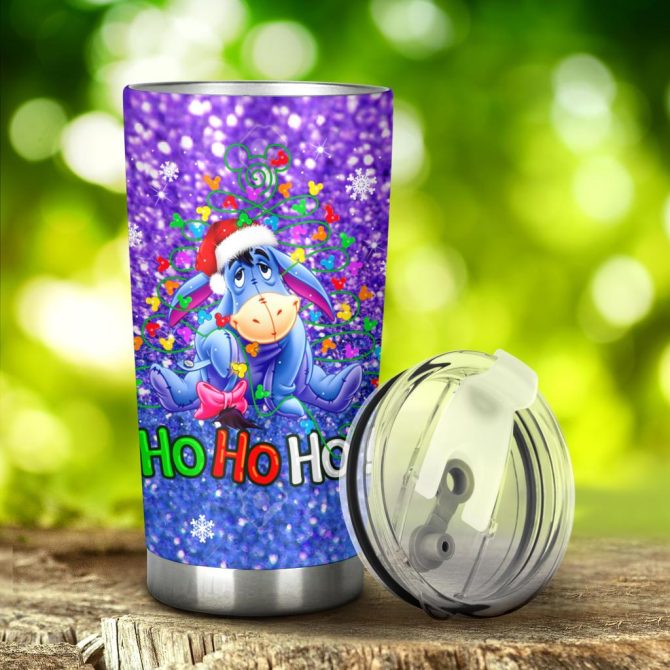 Festive 20Oz Tumbler - Cute Donkey Design, Holiday Cheer, Perfect Gift! - Image 3