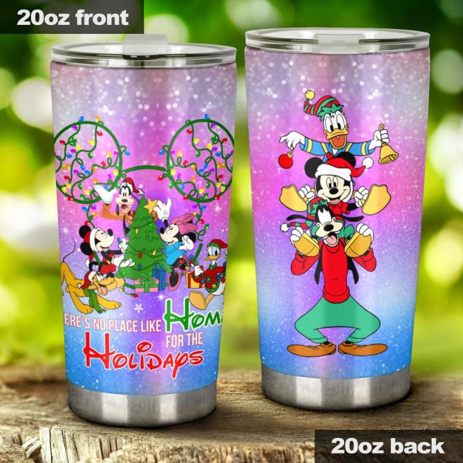 Festive Holiday Tumbler 20Oz - Disney Characters, Christmas Cheer, Insulated Cup