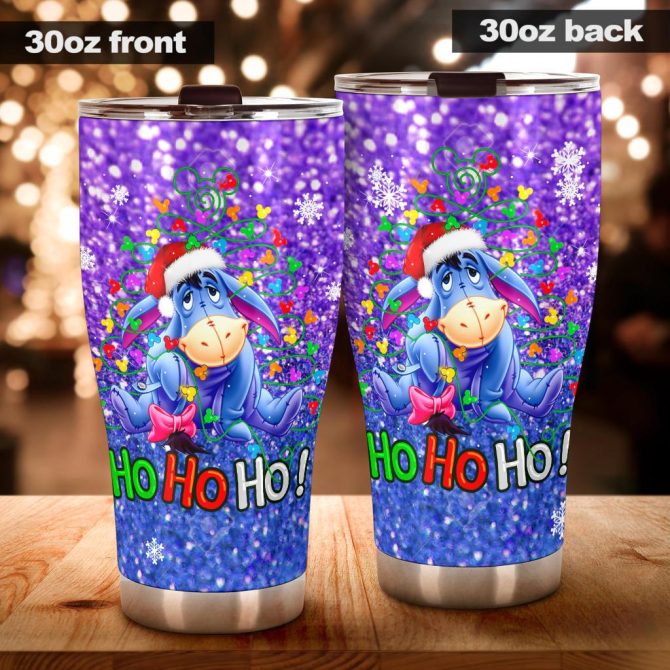 Festive 20Oz Tumbler - Cute Donkey Design, Holiday Cheer, Perfect Gift! - Image 2