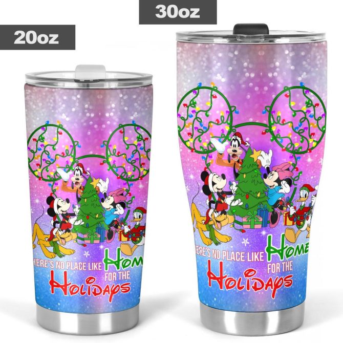 Festive Holiday Tumbler 20Oz - Disney Characters, Christmas Cheer, Insulated Cup - Image 6
