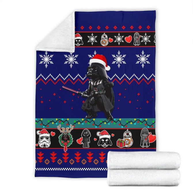 Cozy Star Wars Christmas Throw Blanket - Perfect Holiday Gift For Fans! - Image 7