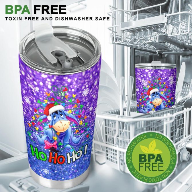 Festive 20Oz Tumbler - Cute Donkey Design, Holiday Cheer, Perfect Gift! - Image 7