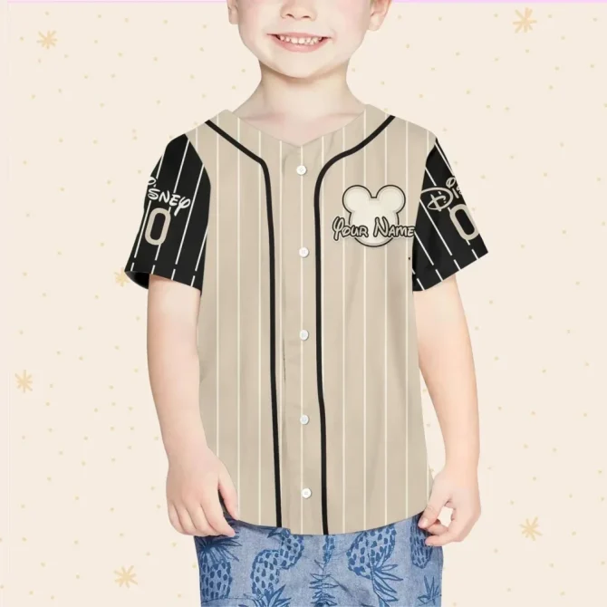 Customizable Youth/Adult Baseball Jersey – Personalize With Your Name! Perfect Gift For Fans - Image 4