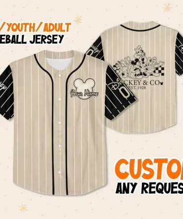 Customizable Youth/Adult Baseball Jersey – Personalize With Your Name! Perfect Gift For Fans