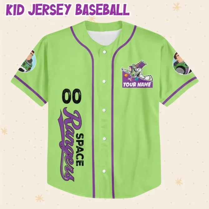 Customizable Space Ranger Jersey - Kids/Youth/Adult - Add Name & Number! - Image 2
