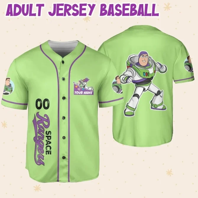 Customizable Space Ranger Jersey - Kids/Youth/Adult - Add Name & Number! - Image 6