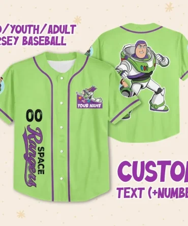 Customizable Space Ranger Jersey - Kids/Youth/Adult - Add Name & Number!