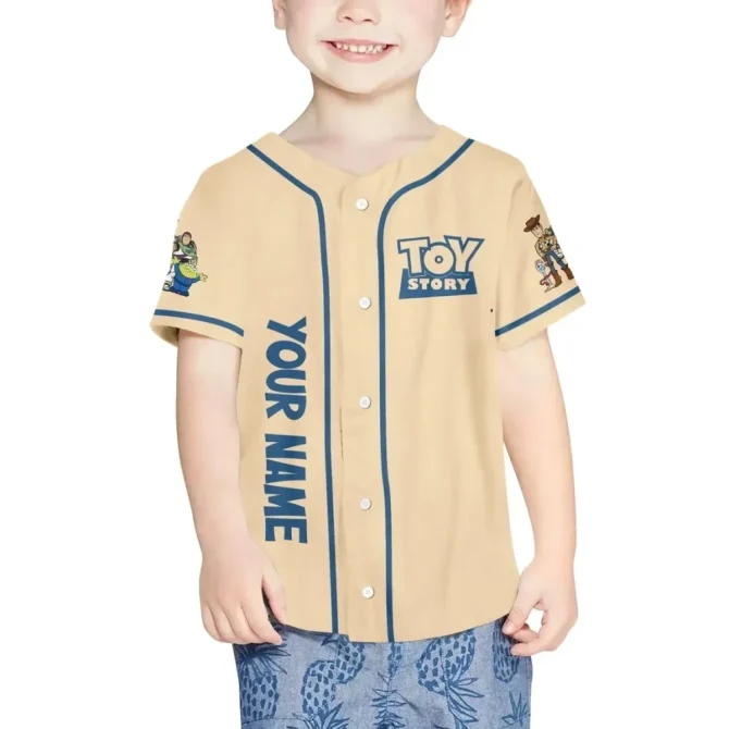 Custom Toy Story Baseball Jersey - Add Name & Number - Kids/Youth/Adult Sizes Available - Image 5