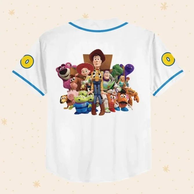 Custom Toy Story Baseball Jersey - Kids/Youth/Adult Sizes - Add Name & Number! - Image 3