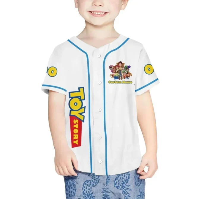 Custom Toy Story Baseball Jersey - Kids/Youth/Adult Sizes - Add Name & Number! - Image 5