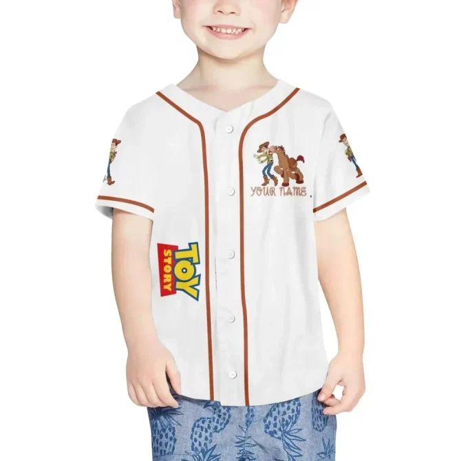 Custom Toy Story Baseball Jersey - Kids/Youth/Adult Sizes - Add Your Name & Number - Image 4