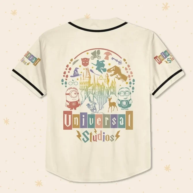 Custom Universal Studios Baseball Jersey - Personalized For Kids, Youth & Adults - Image 3