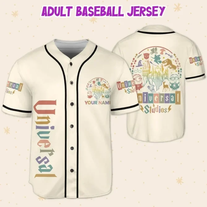 Custom Universal Studios Baseball Jersey - Personalized For Kids, Youth & Adults - Image 5