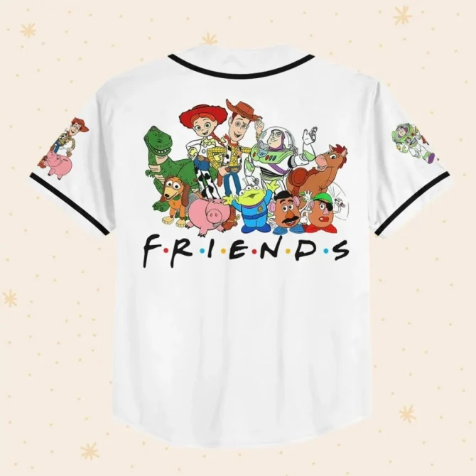 Custom Toy Story Baseball Jersey For Kids/Adults - Add Name & Number! - Image 3