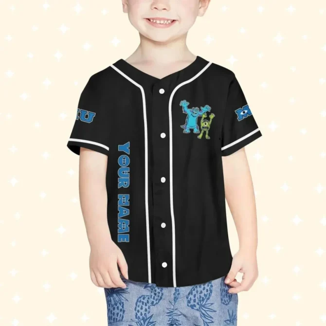 Custom Monster University Baseball Jersey - Personalized For Kids, Youth & Adults - Unique Gift Idea! - Image 5