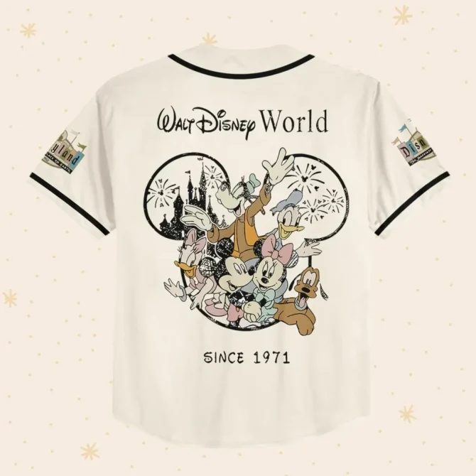 Custom Disney Baseball Jersey For Kids/Youth/Adults – Personalize With Name & Number - Image 3