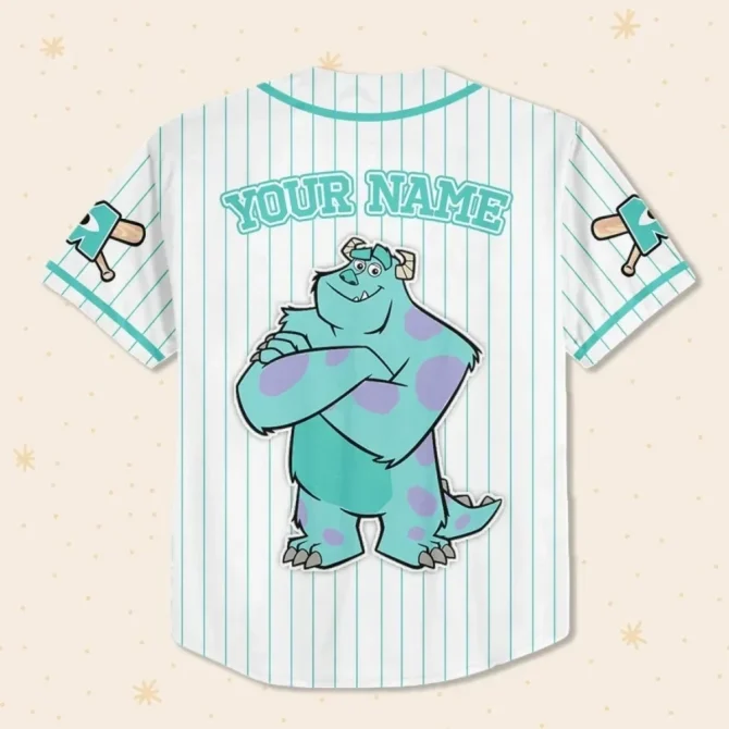 Custom Monster Baseball Jersey - Kids/Youth/Adult Sizes - Add Name - Perfect Gift! - Image 3