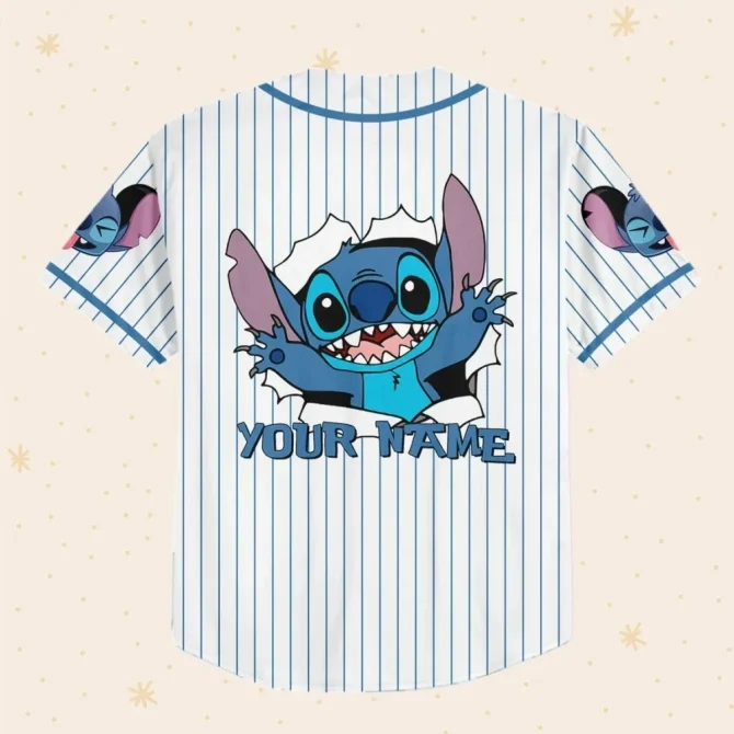 Custom Stitch Baseball Jersey For Kids/Youth/Adults - Personalized Text & Number - Image 3