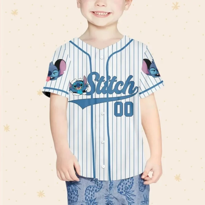 Custom Stitch Baseball Jersey For Kids/Youth/Adults - Personalized Text & Number - Image 4