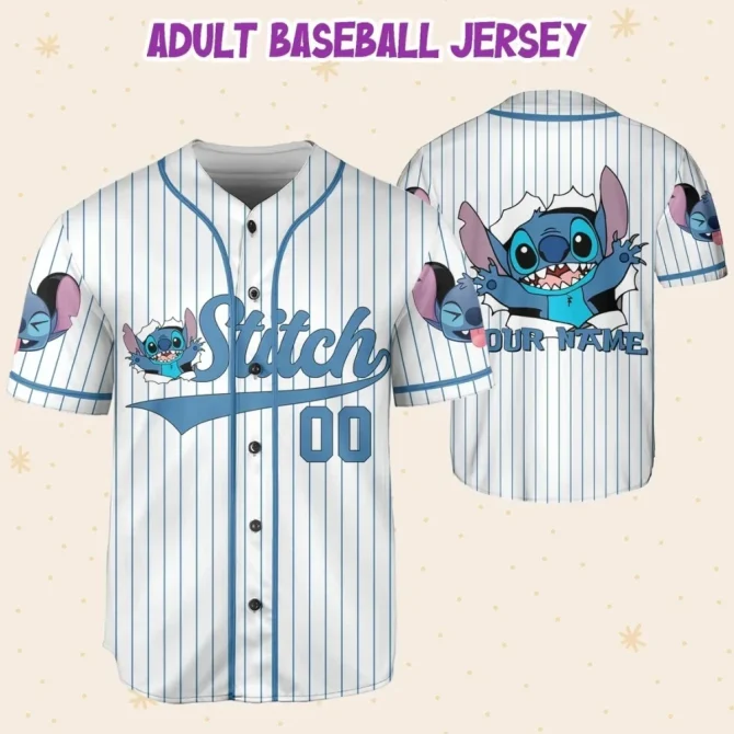 Custom Stitch Baseball Jersey For Kids/Youth/Adults - Personalized Text & Number - Image 5