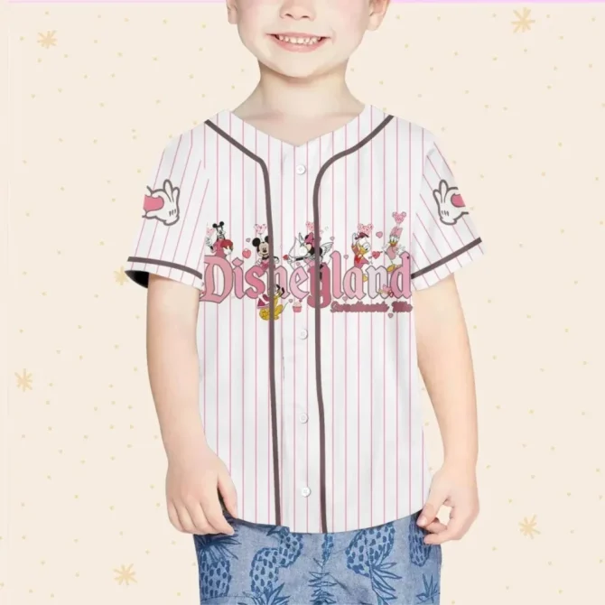 Customize Your Disney Baseball Jersey – Personalize With Name & Number! - Image 2