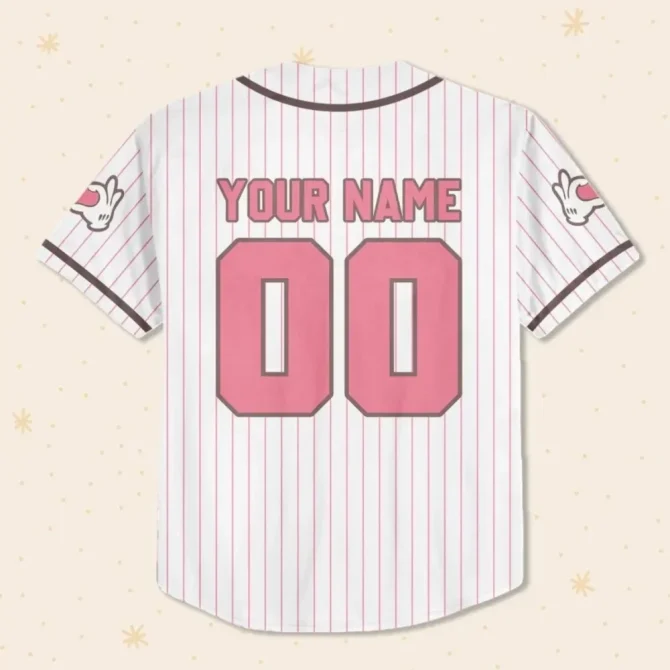 Customize Your Disney Baseball Jersey – Personalize With Name & Number! - Image 3