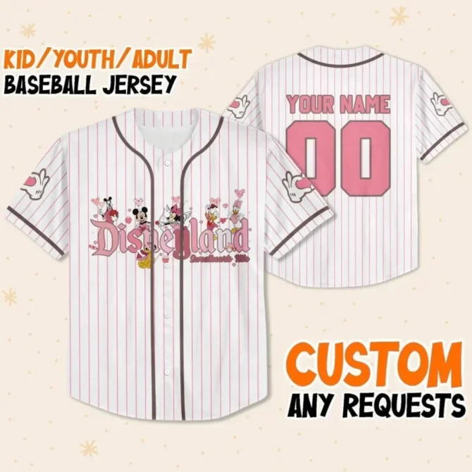 Customize Your Disney Baseball Jersey – Personalize With Name & Number! - Image 5