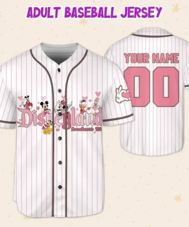 Customize Your Disney Baseball Jersey – Personalize With Name & Number!