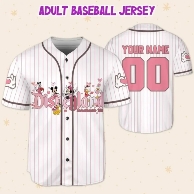 Customize Your Disney Baseball Jersey – Personalize With Name & Number!
