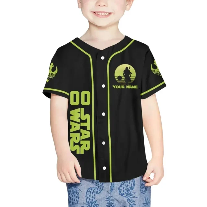 Custom Star Wars Baseball Jersey - Kids/Youth/Adult - Personalize Name & Number - Image 4
