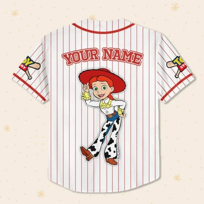 Custom Toy-Themed Baseball Jersey For Kids/Youth/Adults – Add Your Name! - Image 3