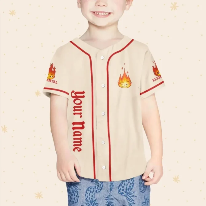 Customizable Baseball Jersey For Kids/Youth/Adults - Personalized Name & Number - Image 4