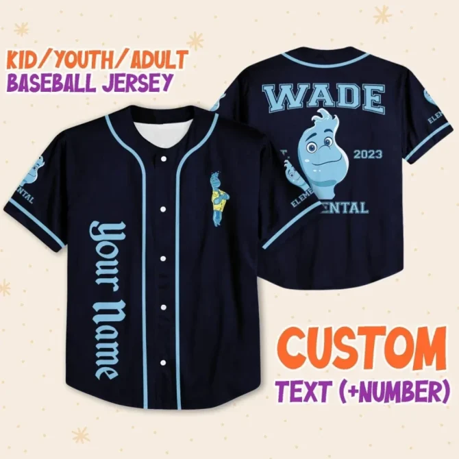Custom Kid/Youth/Adult Baseball Jersey - Personalize Your Name & Number - 2023 Design