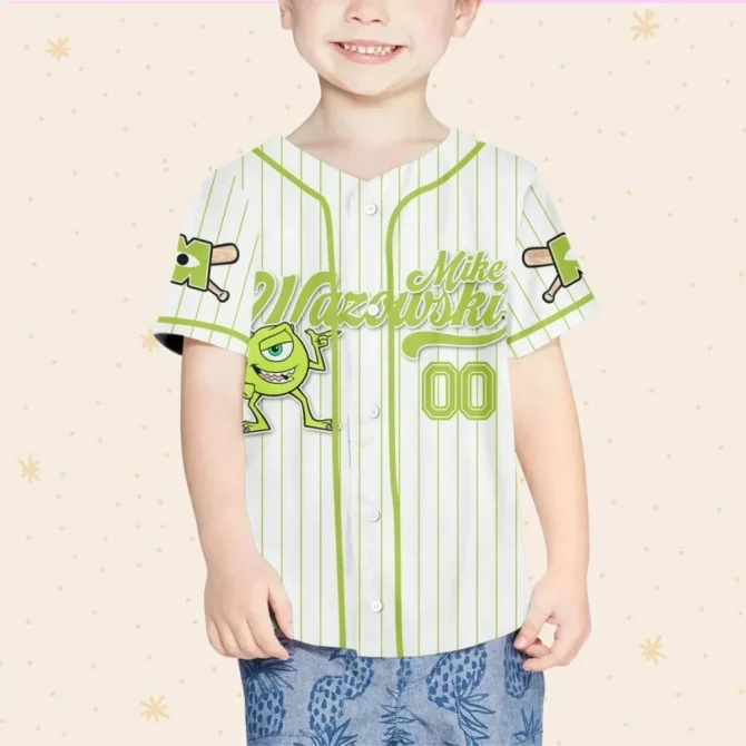Customizable Kids/Youth/Adult Baseball Jersey - Add Your Name & Favorite Character! - Image 4