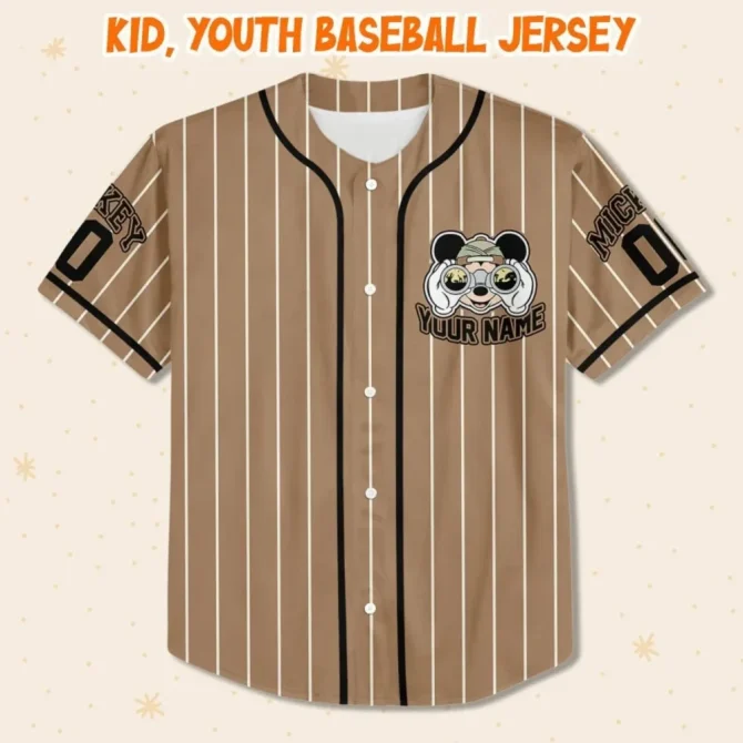 Customizable Kids/Adult Baseball Jersey - Add Your Name & Design Today! - Image 2