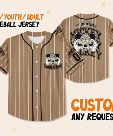 Customizable Kids/Adult Baseball Jersey - Add Your Name & Design Today!