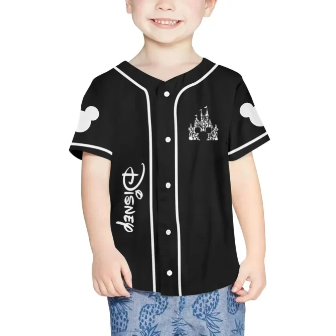 Custom Disney Baseball Jersey For Kids/Youth/Adults – Personalize Name & Number - Image 4